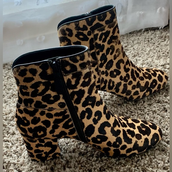 COLE HAAN Arden Grand Ankle Boots Ocelot Print - Picture 9 of 11